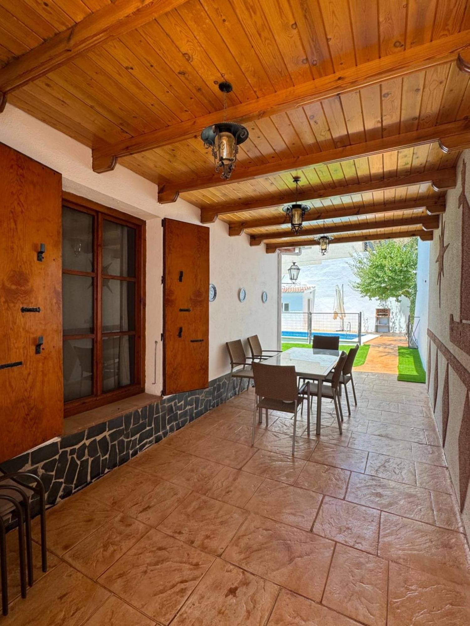 Casa Rural Vistablanca En Una Sola Planta Con Bonitas Vistas Y Piscina - Junto A La Capital Y La Alhambra Cenes De La Vega Extérieur photo