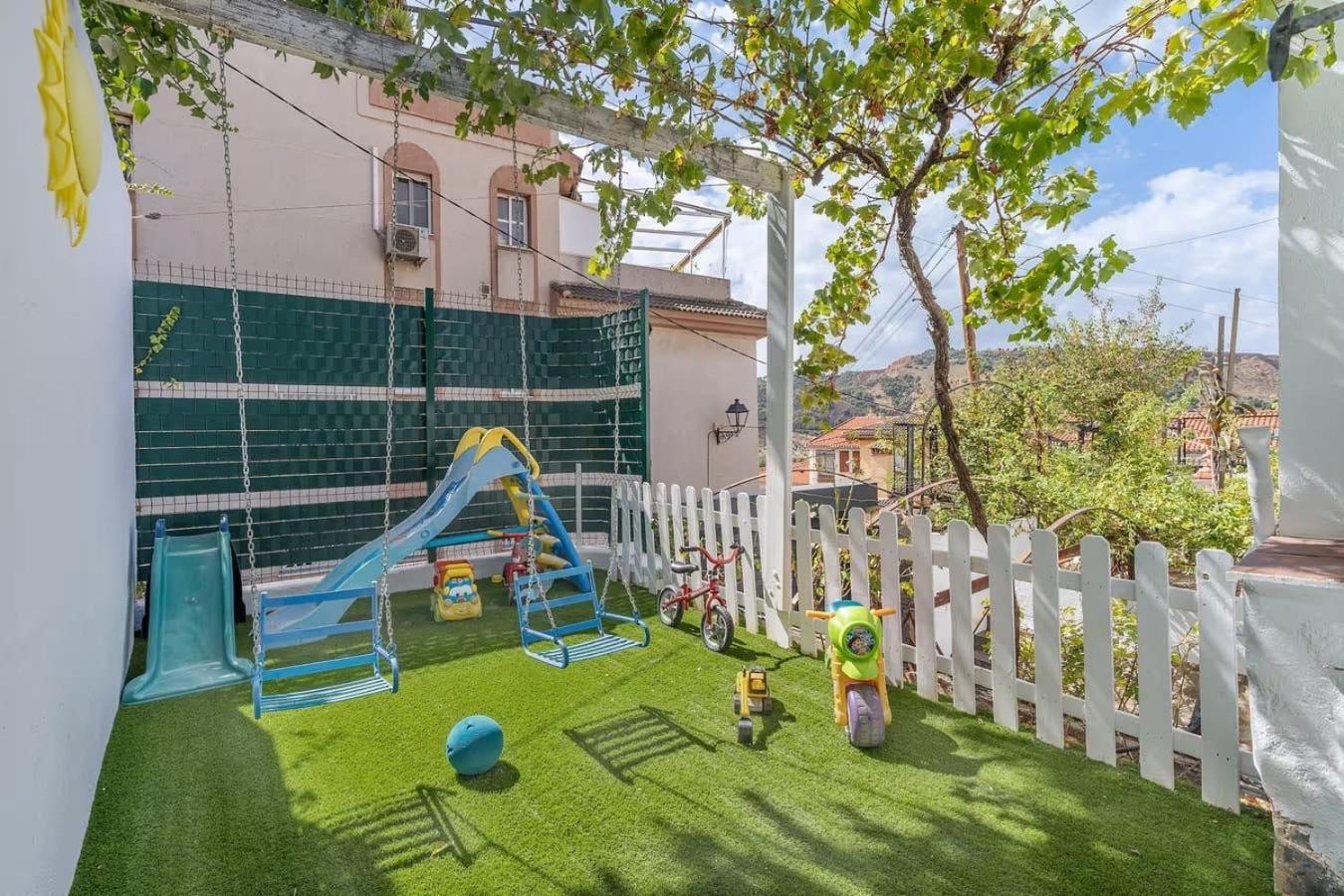 Casa Rural Vistablanca En Una Sola Planta Con Bonitas Vistas Y Piscina - Junto A La Capital Y La Alhambra Cenes De La Vega Extérieur photo