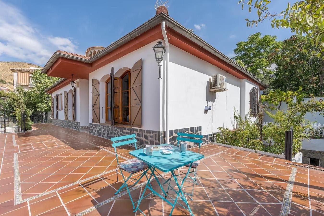 Casa Rural Vistablanca En Una Sola Planta Con Bonitas Vistas Y Piscina - Junto A La Capital Y La Alhambra Cenes De La Vega Extérieur photo