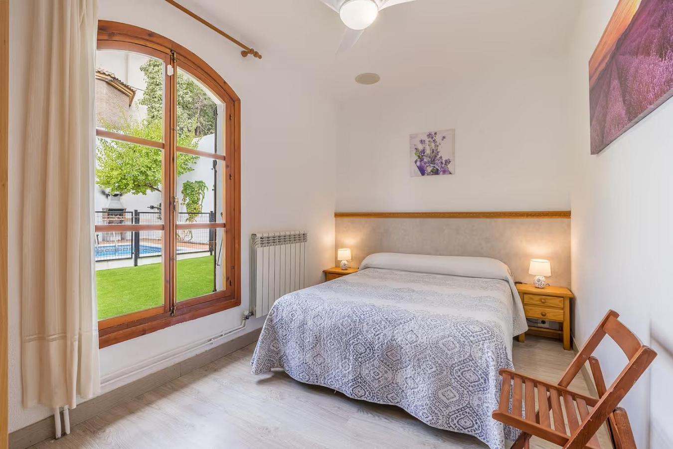Casa Rural Vistablanca En Una Sola Planta Con Bonitas Vistas Y Piscina - Junto A La Capital Y La Alhambra Cenes De La Vega Extérieur photo